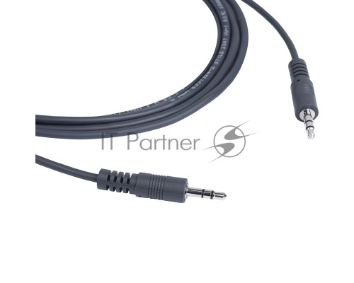 Аудио кабель Kramer Electronics C-A35M/A35M-3 с миниатюрными разъемами 3,5 мм (Вилка - Вилка), 0.9 м