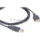 Кабель Kramer Electronics C-USB/AAE-10 USB-A 2.0 вилка-розетка