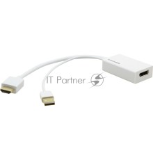 Переходник Kramer Electronics [ADC-HM/DPF] HDMI вилка на DisplayPort розетку, поддержка 4К