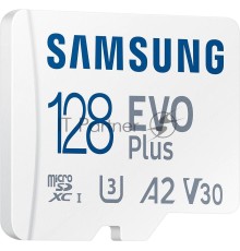 Флеш карта microSDXC 128Gb Class10 Samsung MB-MC128KA/RU/EU EVO PLUS + adapter