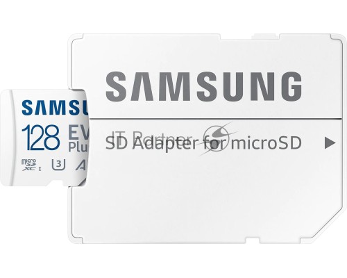 Флеш карта microSDXC 128Gb Class10 Samsung MB-MC128KA/RU/EU EVO PLUS + adapter