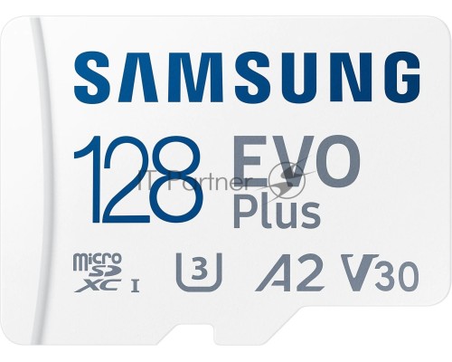 Флеш карта microSDXC 128Gb Class10 Samsung MB-MC128KA/RU/EU EVO PLUS + adapter