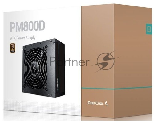 Блок питания Deepcool PM800-D (ATX 2.4, 800W, PWM 120mm fan, Active PFC, 80+ GOLD) RET