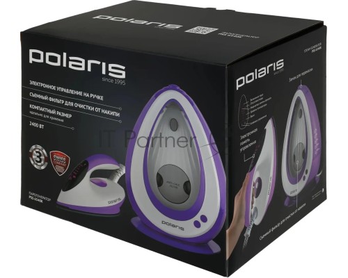 Парогенератор Polaris PSS 6540K 2400Вт белый/лиловый