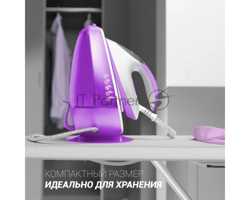 Парогенератор Polaris PSS 6540K 2400Вт белый/лиловый