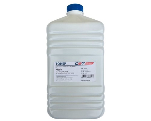 [Запасные части для принтеров и копиров] Тонер SD6 для RICOH Aficio 550/1075/2051/MP1813/5500/6001/9001 (CET), 500г/бут, (унив.), CET5289500