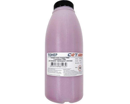 [Запасные части для принтеров и копиров] Тонер TF8M + носитель TF8D C-EXV54 для CANON iRC3025/3025i/3020 (CET) Magenta, 232г/бут, CET7497M232, C-EXV54