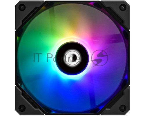 Вентилятор ID-COOLING TF-12025-ARGB 120x120x25мм (80шт./кор, PWM, резиновые углы, ARGB, 500-1500об/мин) BOX Вентилятор ID-COOLING TF-12025-ARGB 120x120x25мм (80шт./кор, PWM, резиновые углы, ARGB, 500-1500об/мин) BOX