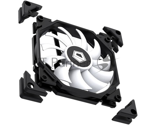 Вентилятор ID-COOLING TF-9215 PWM 92x92x15мм (168шт./кор, PWM, 4pin, черный, резиновые углы, 700-2500об/мин) BOX Вентилятор ID-COOLING TF-9215 PWM 92x92x15мм (168шт./кор, PWM, 4pin, черный, резиновые углы, 700-2500об/мин) BOX