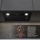 Вытяжка встраиваемая Weissgauff BOX 1200 BL черный управление: сенсорное (1 мотор)