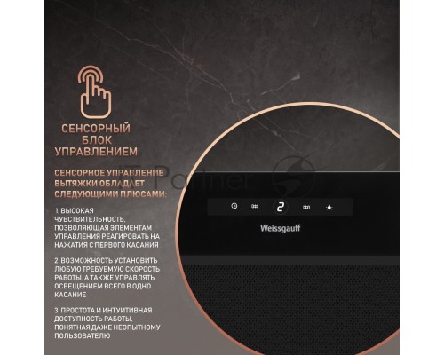 Вытяжка встраиваемая Weissgauff BOX 1200 BL черный управление: сенсорное (1 мотор) Вытяжка встраиваемая Weissgauff BOX 1200 BL черный управление: сенсорное (1 мотор)