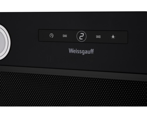 Вытяжка встраиваемая Weissgauff BOX 1200 BL черный управление: сенсорное (1 мотор) Вытяжка встраиваемая Weissgauff BOX 1200 BL черный управление: сенсорное (1 мотор)