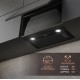 Вытяжка встраиваемая Weissgauff BOX 1200 BL черный управление: сенсорное (1 мотор)