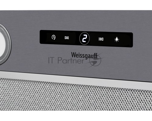 Вытяжка встраиваемая Weissgauff BOX 1200 IX нержавеющая сталь управление: сенсорное (1 мотор) Вытяжка встраиваемая Weissgauff BOX 1200 IX нержавеющая сталь управление: сенсорное (1 мотор)