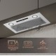 Вытяжка встраиваемая Weissgauff BOX 1200 WH белый управление: сенсорное (1 мотор)