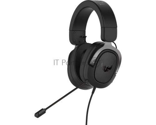 Игровые наушники ASUS TUF Gaming H1 WL чёрные (2.4 ГГц, 7.1 виртуально, 40мм, неодимовые магниты, 32 Ом, 20~20000 Гц, микрофон, USB-C, PC, Mac, PS4, Nintendo Switch, Xbox One, 90YH0391-B3UA00)