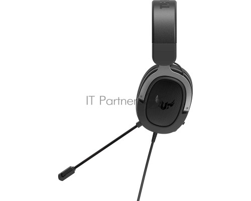 Игровые наушники ASUS TUF Gaming H1 WL чёрные (2.4 ГГц, 7.1 виртуально, 40мм, неодимовые магниты, 32 Ом, 20~20000 Гц, микрофон, USB-C, PC, Mac, PS4, Nintendo Switch, Xbox One, 90YH0391-B3UA00)