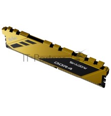 Оперативная память Netac 16Gb DDR4 3200Mhz DIMM PC25600, Shadow NTSDD4P32SP-16Y   C16 Yellow, с радиатором