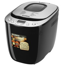 Хлебопечь Hyundai HYBM-P0212 600Вт черный/серебристый