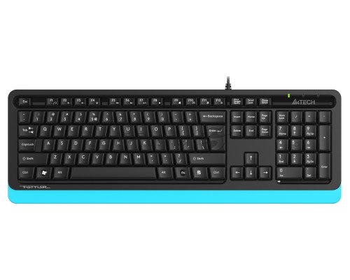 Клавиатура A4Tech Fstyler FKS10 черный/синий USB