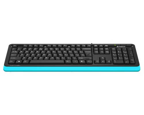 Клавиатура A4Tech Fstyler FKS10 черный/синий USB