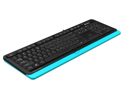 Клавиатура A4Tech Fstyler FKS10 черный/синий USB