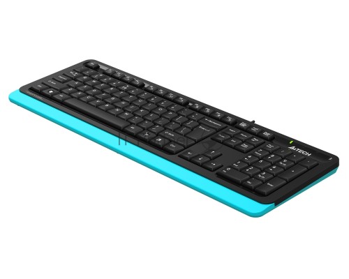 Клавиатура A4Tech Fstyler FKS10 черный/синий USB