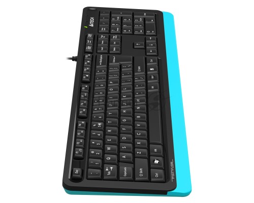 Клавиатура A4Tech Fstyler FKS10 черный/синий USB