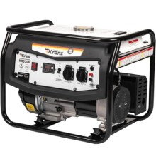 Kranz KR-16-1133 Генератор бензиновый KR3300, 3,3кВт, 230В, 15л, ручной стартер