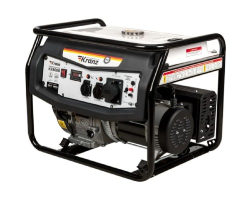 [Генераторы] Kranz KR-16-1137 Генератор бензиновый KR8000, 8кВт, 230В, 25л, ручной старт