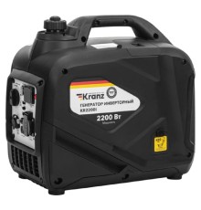 Kranz KR-16-1141 Генератор инверторный KR2200I, 2,2кВт, 230В, 4л, закрытый корпус, ручной старт