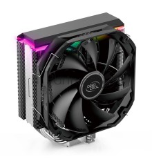 Кулер для процессора DEEPCOOL AS500 (R-AS500-BKNLMN-G) (4pin, 1155 / 1400 / 2011 / 2066 / AM4-FM2, 26дБ, 500-1400об / мин)
