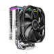 Кулер для процессора DEEPCOOL AS500 (R-AS500-BKNLMN-G) (4pin, 1155 / 1400 / 2011 / 2066 / AM4-FM2, 26дБ, 500-1400об / мин)