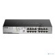 Неуправляемый коммутатор D-Link DGS-1016D/I2A с 16 портами 10/100/1000Base-T
