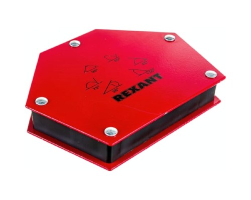 [Сварочное оборудование] Rexant 12-4833 Магнитный угольник держатель для сварки на 6 углов усилие 34 Кг