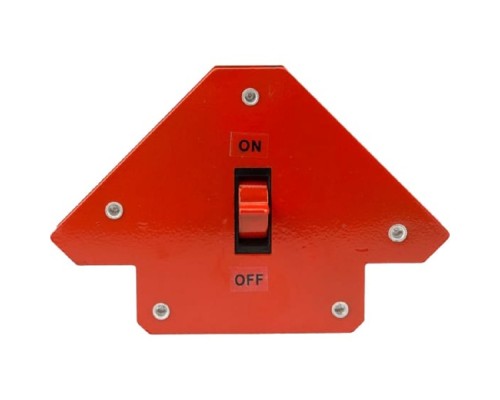 [Сварочное оборудование] Rexant 12-4835 Магнитный угольник-держатель для сварки, отключаемый на 3 угла, усилие 11,3 кг