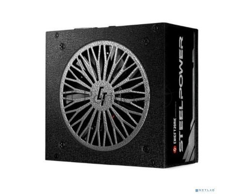 Блок питания Chieftec, SteelPower BDK-750FC, 750Вт, 80 PLUS Bronze, 120мм, модульный, черный