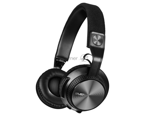Гарнитура накладные Sven AP-B630MV 1м черный беспроводные bluetooth оголовье (SV-019303)