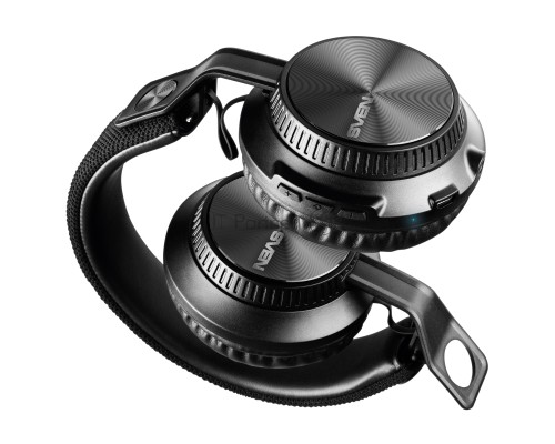 Гарнитура накладные Sven AP-B630MV 1м черный беспроводные bluetooth оголовье (SV-019303)