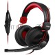Наушники с микрофоном Sven AP-G777MV черный/красный 1.2м мониторные оголовье (SV-014209)
