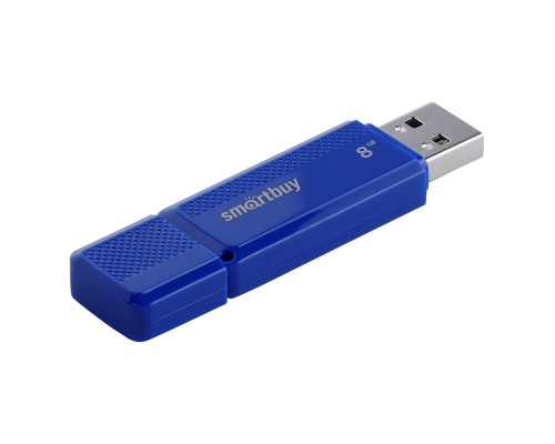 [Носитель информации] Smartbuy USB Drive 8GB Dock Blue (SB8GBDK-B) UFD 2.0