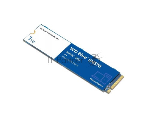 Накопитель SSD Western Digital WD Blue SN570 WDS100T3B0C 1ТБ M2.2280 NVMe PCIe Gen3 8Gb/s Накопитель SSD Western Digital WD Blue SN570 WDS100T3B0C 1ТБ M2.2280 NVMe PCIe Gen3 8Gb/s