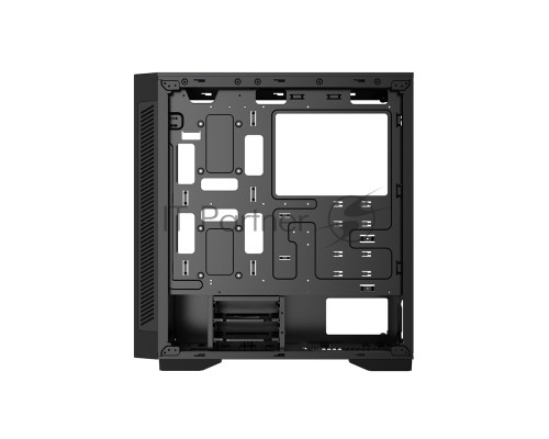 Корпус DeepCool MATREXX 55 V3 ADD-RGB 3F Black (DP-ATX-MATREXX55V3-AR-3F), E-ATX, ATX, mATX, Mini-ITX, Midi-Tower, без БП, с окном, подсветка, 2xUSB 2.0, USB 3.0, Audio
