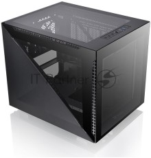 Корпус Thermaltake Divider 200 TG CA-1V1-00S1WN-00 Black/Win/SPCC/Tempered Glass*3/200mm Standard Fan*1/120mm Standard Fan*1 (527859)
