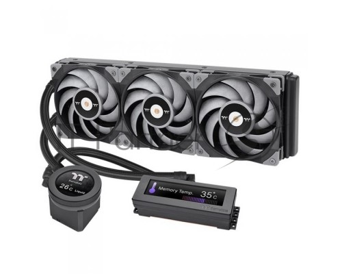 Жидкостная система охлаждения Thermaltake Floe RC Ultra 360 CPU&Memory AIO Liquid Cooler [CL-W325-PL12GM-A] /All-in-one liquid cooling system/120 Fan*3/memory not include (528023)