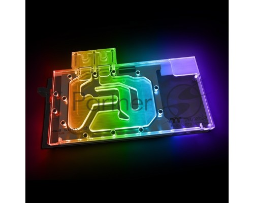 Ватерблок Thermaltake Pacific V-RTX 3070 Plus [CL-W312-CU00SW-A] DIY LCS/VGA Water Block/CU+PMMA/LED Software Control/ASUS STRIX RTX 3070 (527958)