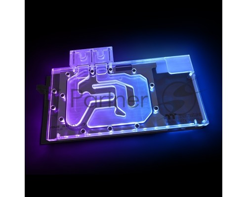 Ватерблок Thermaltake Pacific V-RTX 3070 Plus [CL-W312-CU00SW-A] DIY LCS/VGA Water Block/CU+PMMA/LED Software Control/ASUS STRIX RTX 3070 (527958)