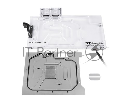 Ватерблок Thermaltake Pacific V-RTX 3070 Plus [CL-W312-CU00SW-A] DIY LCS/VGA Water Block/CU+PMMA/LED Software Control/ASUS STRIX RTX 3070 (527958)