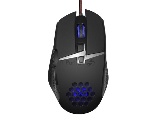 Мышь проводная ExeGate Gaming Standard Laser GML-14 черный, 4000 dpi, USB, кнопки - 8