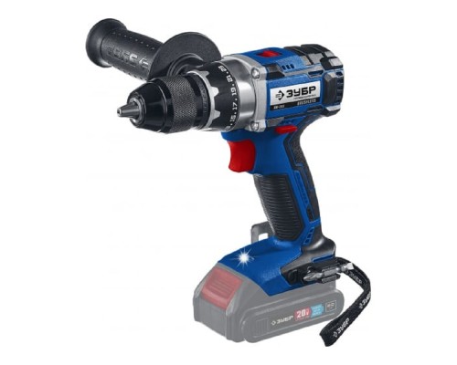 [Дрель, Шуруповерт] ЗУБР бесщеточная дрель-шуруповерт, Профессионал {Т7, 20 В, 70 Н·м, без АКБ} [DB-201]